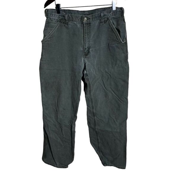 Vintage Carhartt B11 MOS Dungaree Fit Pants 34X32 - Picture 1 of 7